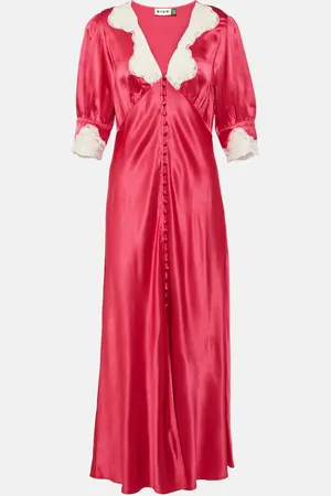 RIXO London Maxikleid Simone mit Spitze