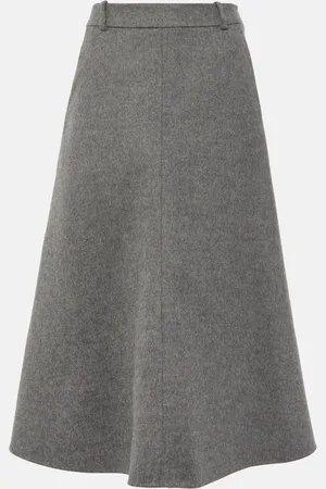 Brunello Cucinelli Midirock aus einem Wollgemisch