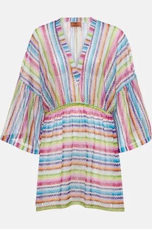 Missoni Minikleid aus Häkelstrick