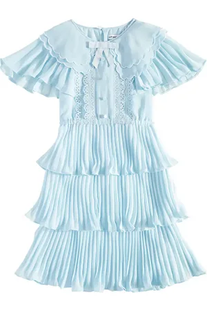 Self-Portrait Kleid aus Chiffon