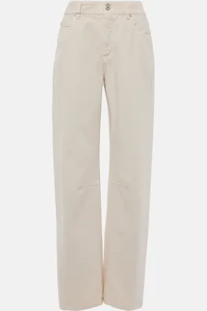Brunello Cucinelli Mid-Rise Straight Jeans