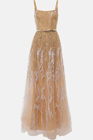 Elie saab Bestickte Robe Arboreal