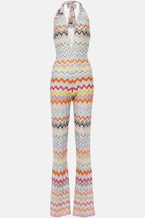 Missoni Jumpsuit aus Häkelstrick