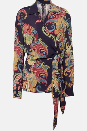 Etro Bedrucktes Wickeltop