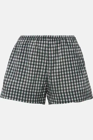Ganni Shorts aus Seersucker