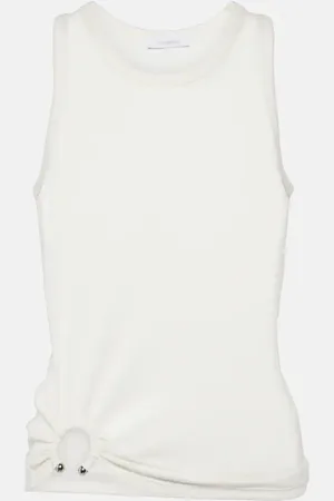 Paco rabanne Top aus Jersey