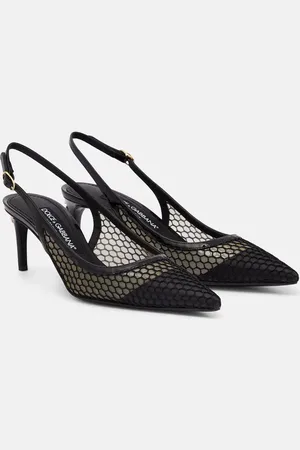 Dolce & Gabbana Slingback-Pumps aus Leder