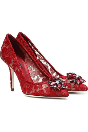 Dolce & Gabbana Verzierte Pumps Bellucci aus Spitze