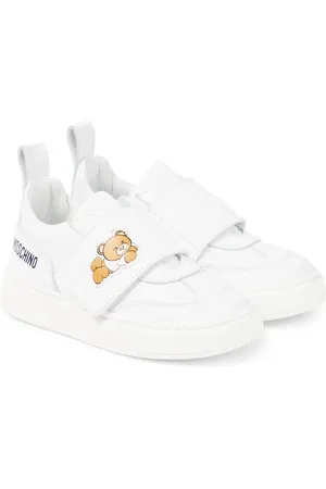 Moschino Sneakers Teddy Bear aus Leder