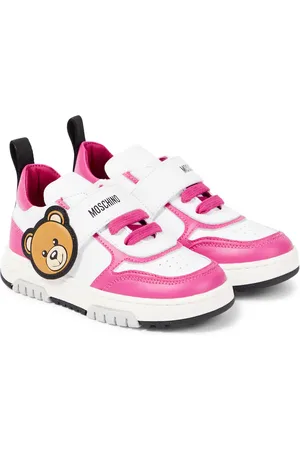 Moschino Sneakers Teddy Bear aus Leder