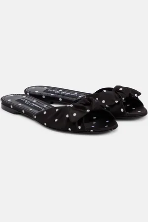 Dolce & Gabbana Pantoletten aus Satin