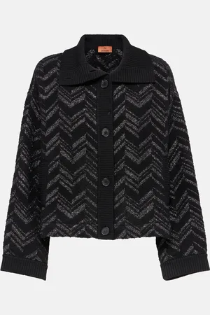 Missoni Cardigan aus Lamé und Bouclé