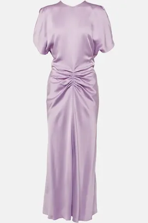 Victoria Beckham Midikleid aus Satin