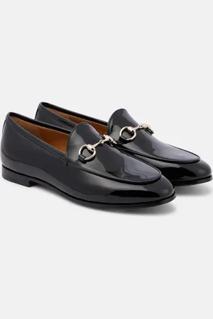 Gucci Loafers Jordaan Horsebit aus Lackleder