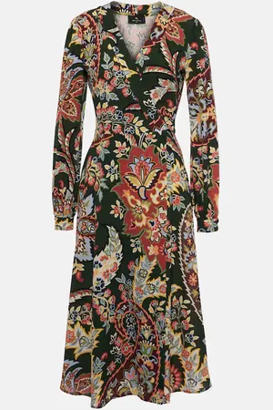 Etro Bedrucktes Wickelkleid