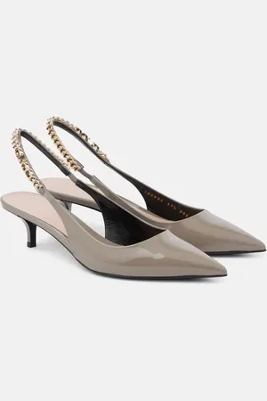 Gucci Slingback-Pumps Signoria aus Lackleder