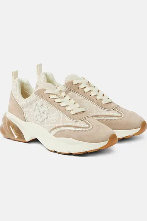 Tory Burch Sneakers Good Luck mit Veloursleder