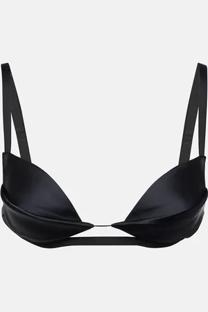 Nensi Dojaka Bralette Double Petal aus Satin