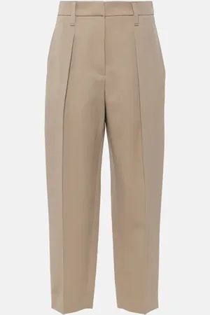 Brunello Cucinelli Gerade Hose aus einem Wollgemisch