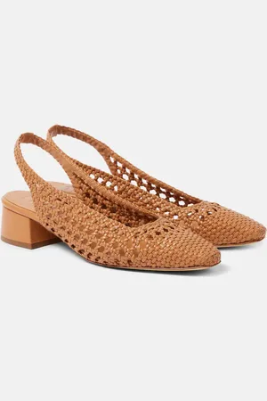 Souliers Martinez Slingback-Pumps Nova Tarragona aus Leder