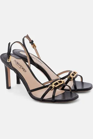 Tom Ford Verzierte Sandalen Whitney aus Leder