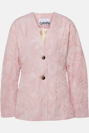 Ganni Blazer aus Jacquard