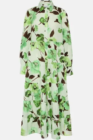Erdem Hemdblusenkleid aus Baumwolle