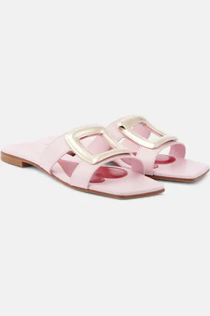 Roger Vivier Pantoletten Viv‘ By The Sea aus Leder