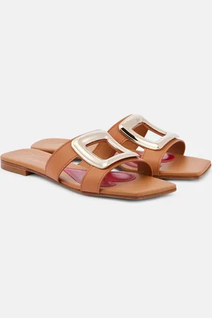 Roger Vivier Pantoletten Viv‘ By The Sea aus Leder