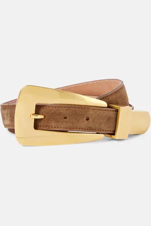Khaite Gürtel Lucca aus Veloursleder