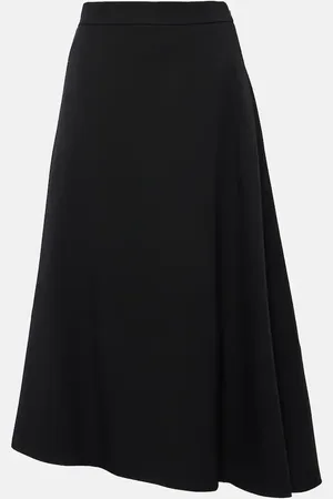 Jil Sander Midirock aus Schurwolle