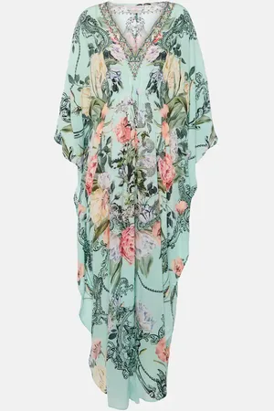 Camilla Kaftan aus Seide