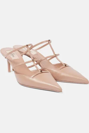 VALENTINO GARAVANI Mules Rockstud Wispy 60 aus Leder