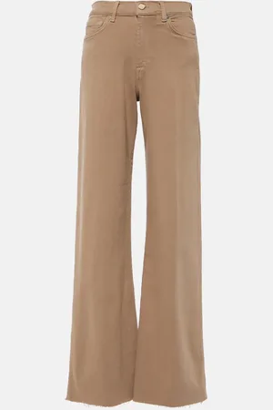 7 for all Mankind High-Rise Wide-Leg Jeans Lotta