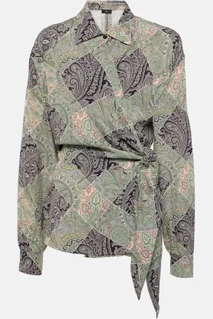 Etro Bedrucktes Wickeltop