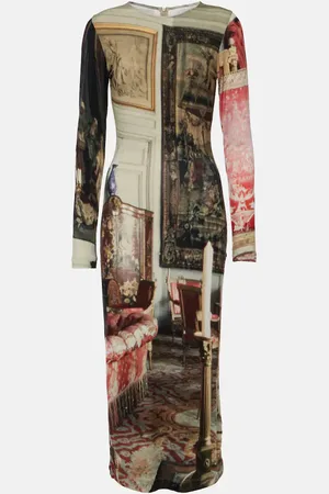 Vivienne Westwood Bedrucktes Midikleid Boulle
