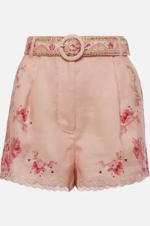 Camilla Verzierte Shorts aus Leinen