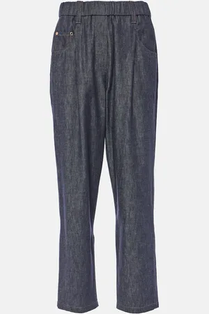Brunello Cucinelli Mid-Rise Slim Jeans