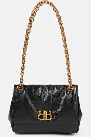 Balenciaga Schultertasche Monaco Mini aus Leder