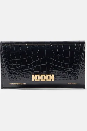 Victoria Beckham Portemonnaie mit Kettenriemen aus Leder