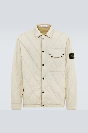 Stone Island Steppjacke Compass aus einem Baumwollgemisch