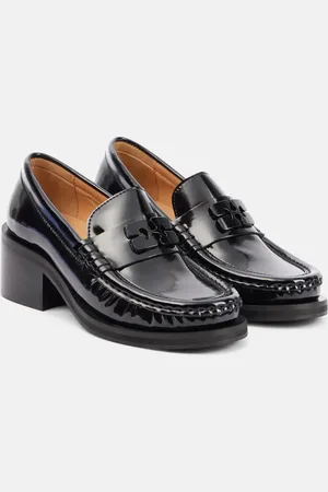 Ganni Plateau-Loafers aus Lederimitat