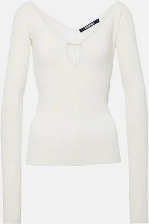 Jacquemus Top Haut Pralù aus Rippstrick
