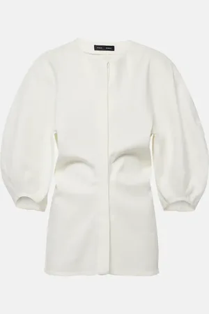 Proenza Schouler Top aus einem Leinengemisch