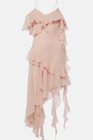 BLUMARINE Minikleid aus Seiden-Georgette