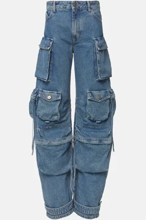 The Attico Cargo-Jeans Fern