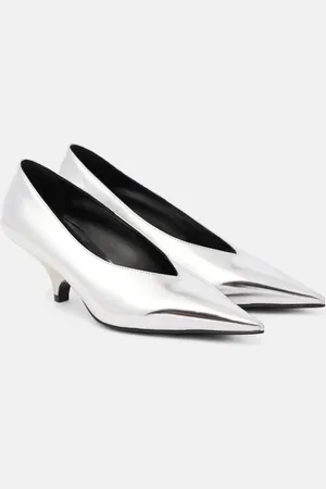 Totême Pumps 55 aus Metallic-Leder