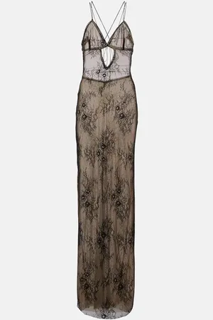 Bananhot Maxikleid Alora aus Spitze