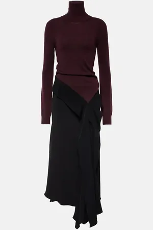Victoria Beckham Midikleid aus Wolle