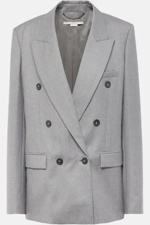 Stella McCartney Blazer aus Wollflanell